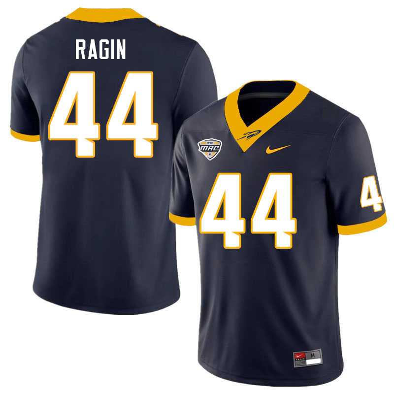 Toledo Rockets #44 D'Andre Ragin College Football Jerseys Stitched Sale-Navy